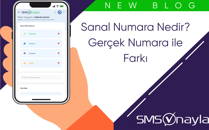 Anında SMSOnayla Kodu Hizmeti